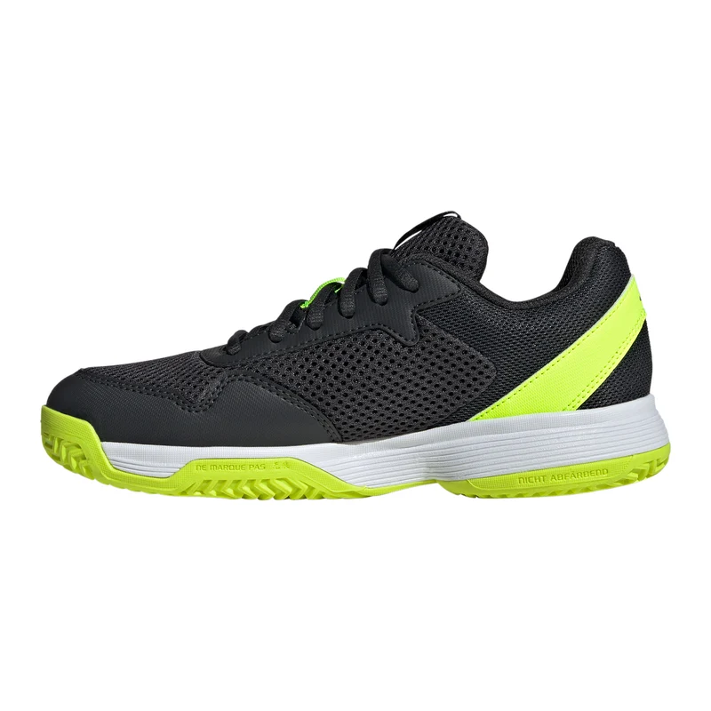 Courtflash Allcourtschuh Kinder - schwarz, limette