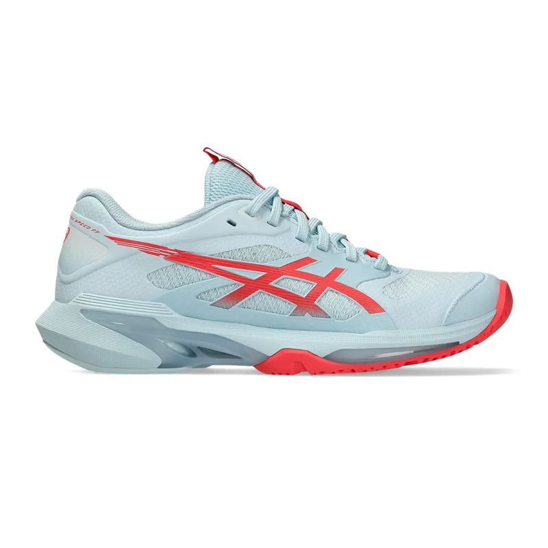 Solution Speed FF 4 Allcourtschuh Damen - hellblau, neonpink
