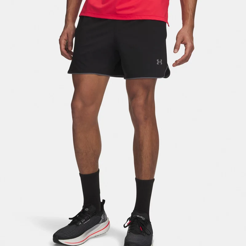 Velociti Pro Vent 5in Laufshorts Herren - schwarz, silber