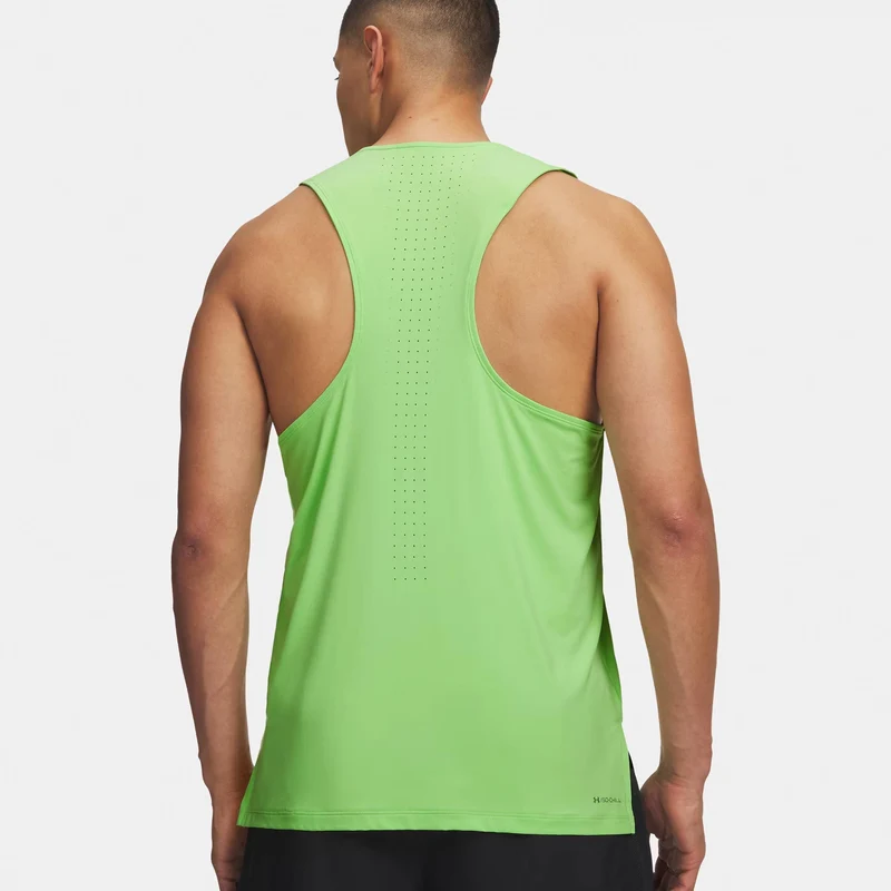 Velociti Pro Laufshirt Herren - neongrün, silber