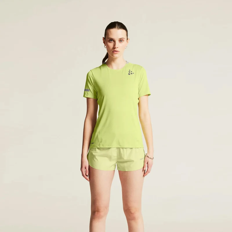 Pro Hypervent Laufshirt Damen-Limette