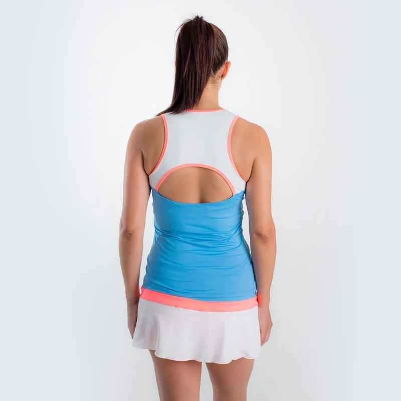 Shanghai Tank-Top Damen-Blau