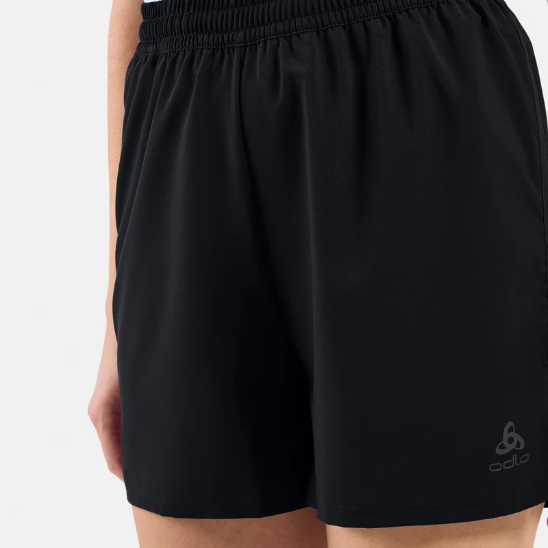 Essential 4in Laufshorts Damen-Schwarz