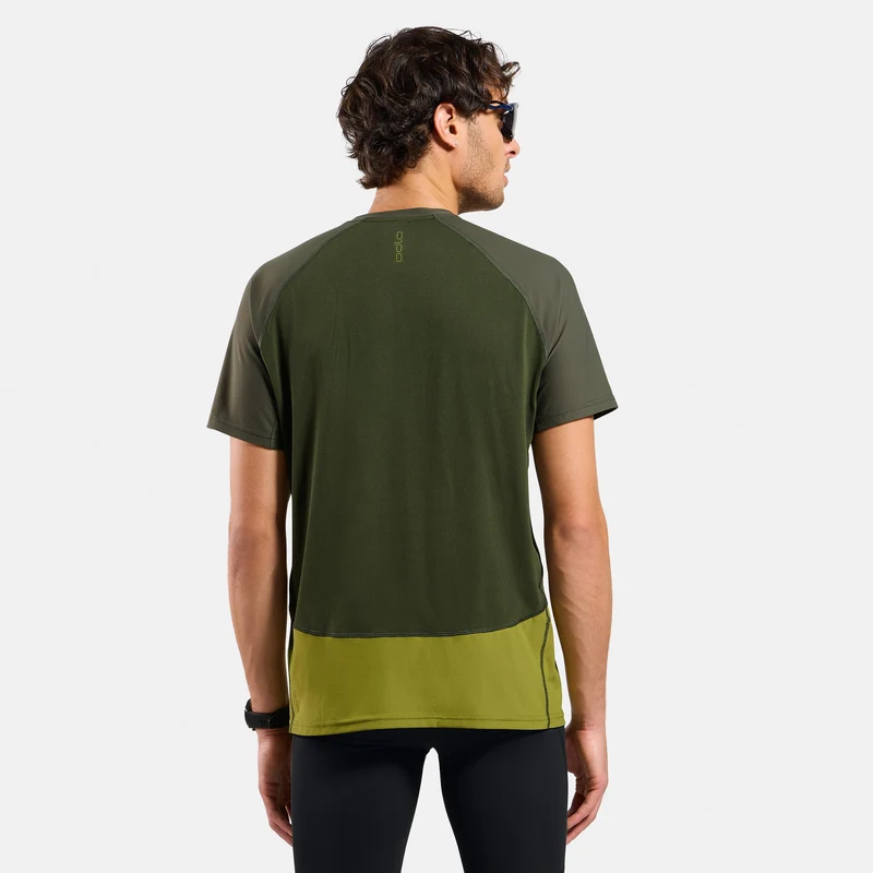 X-Alp Trail Laufshirt Herren-grün, dunkelgrün