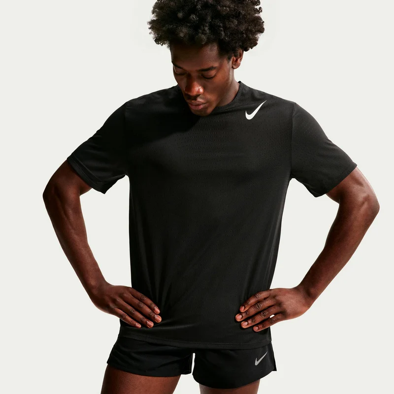 AeroSwift Laufshirt Herren - schwarz, weiß