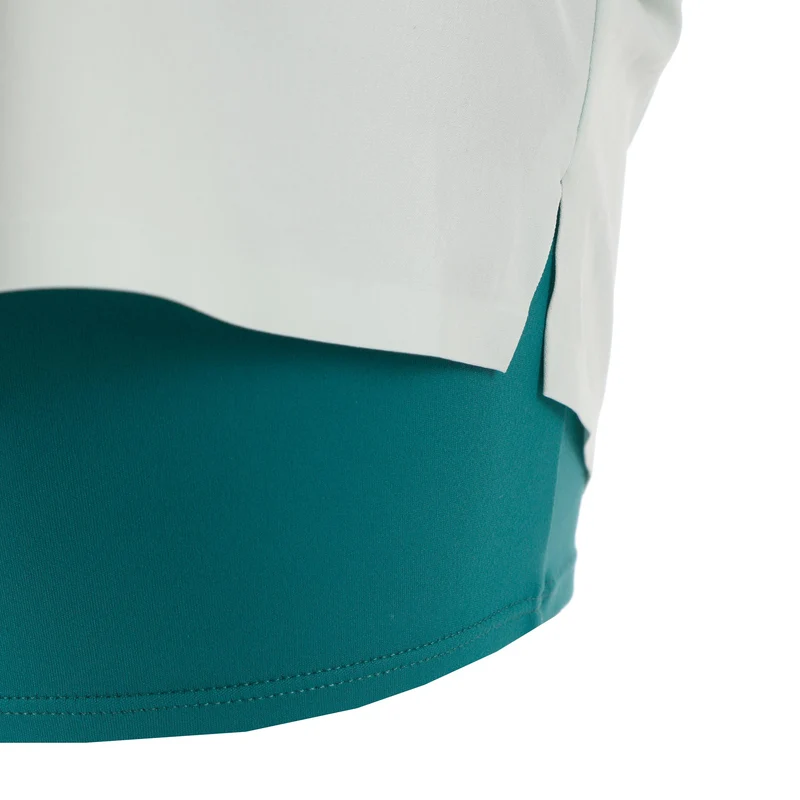 Morocco 2in1 Shorts Herren - mint, dunkelgrün
