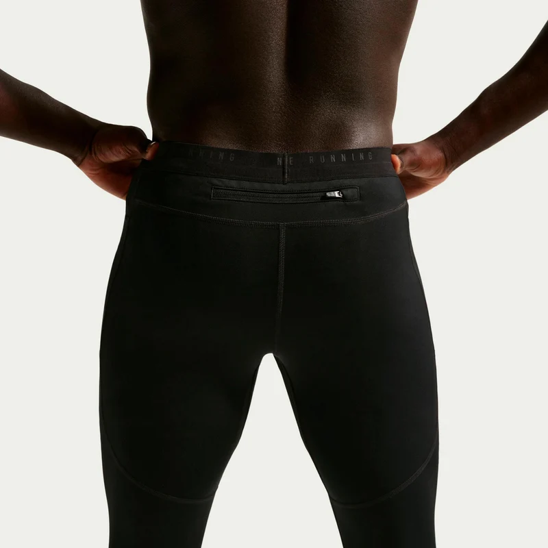 Stride Lauftight Herren - schwarz, silber