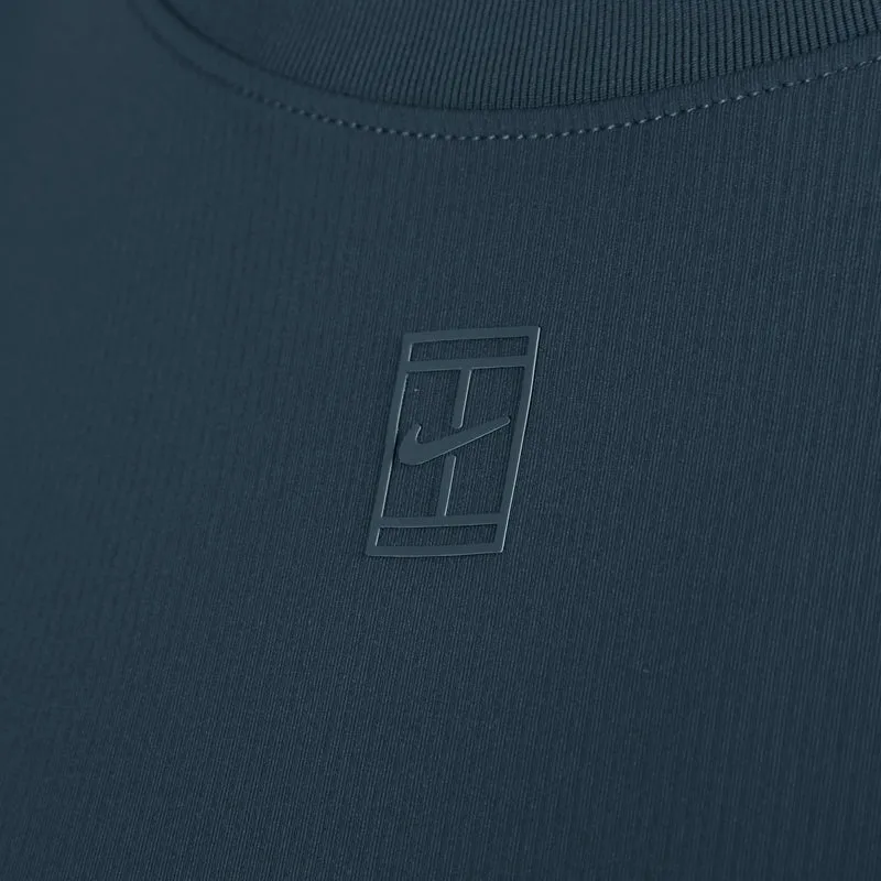 Court Dri-FIT Advantage T-Shirt Damen - dunkelblau, dunkelblau