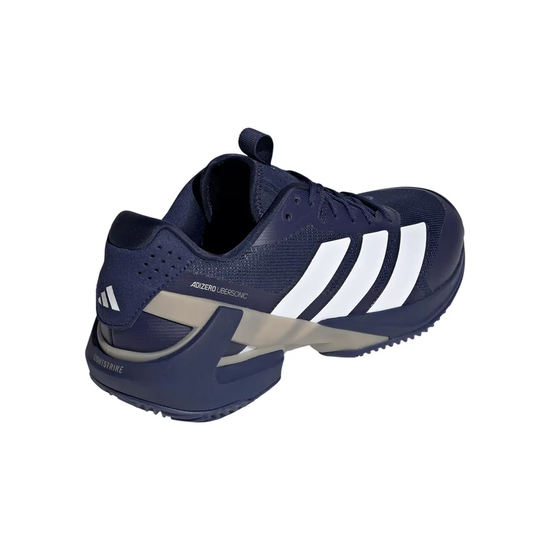 adizero Ubersonic 5 Sandplatzschuh Herren - dunkelblau, weiß