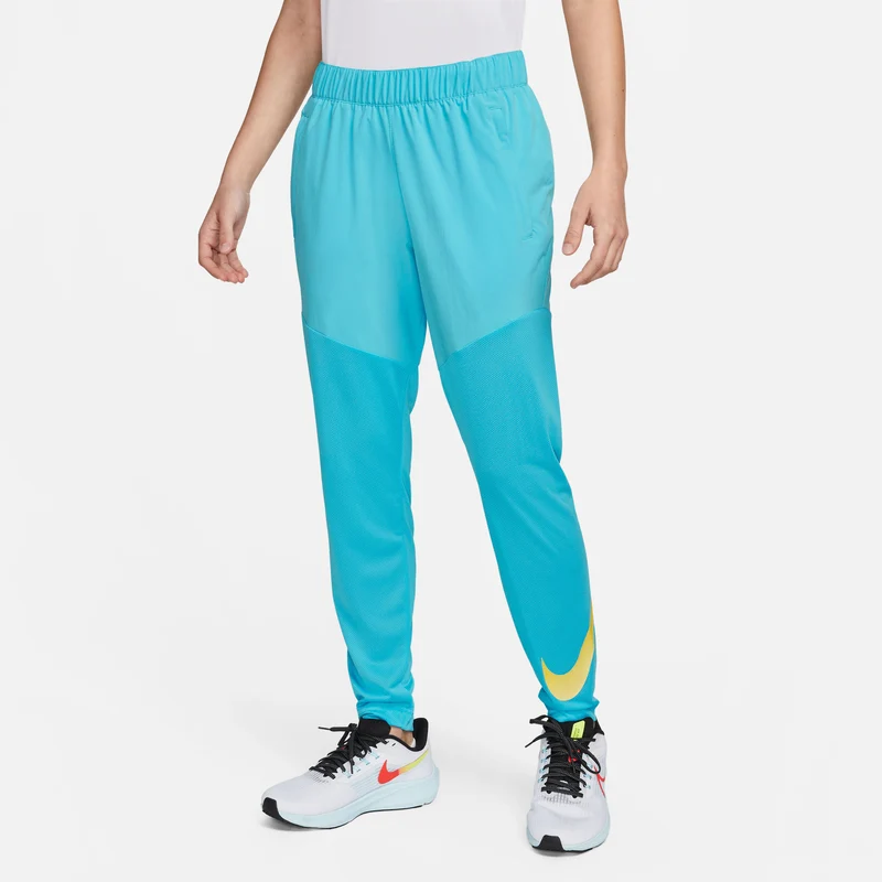 Dri-Fit Swoosh Run Laufhose Damen-Blau,Grau