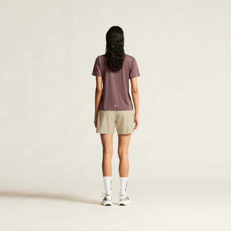 Pro Trail Laufshirt Damen - mauve