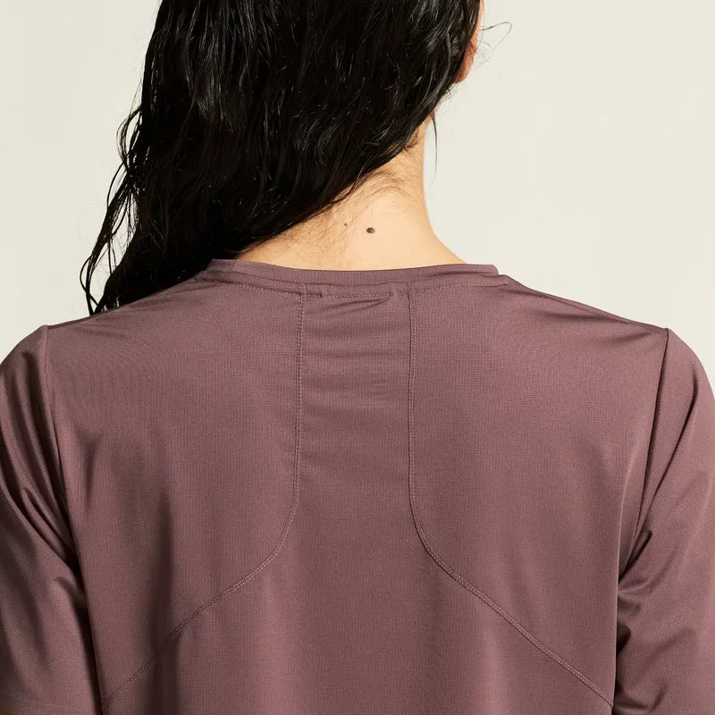 Pro Trail Laufshirt Damen - mauve