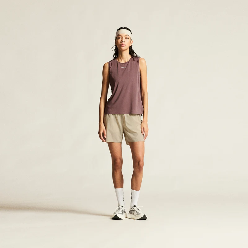 Pro Trail Laufshirt Damen - mauve