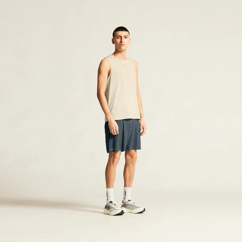 Pro Trail Laufshirt Herren - creme