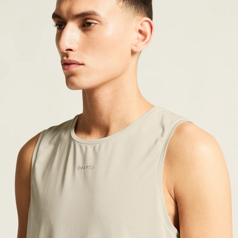 Pro Trail Laufshirt Herren - creme