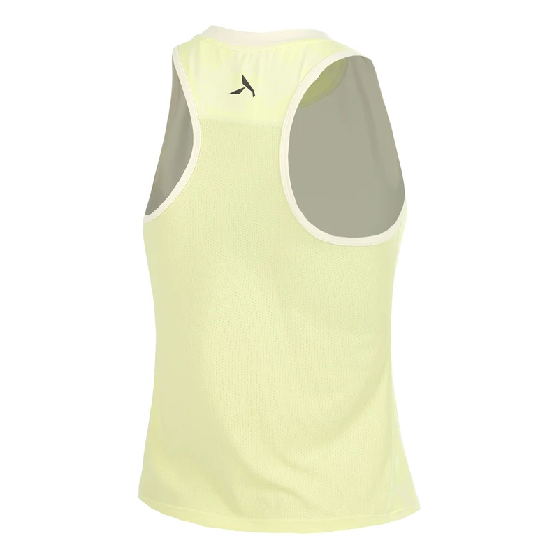 Feel the Vybe AOP Laufshirt Damen-limette