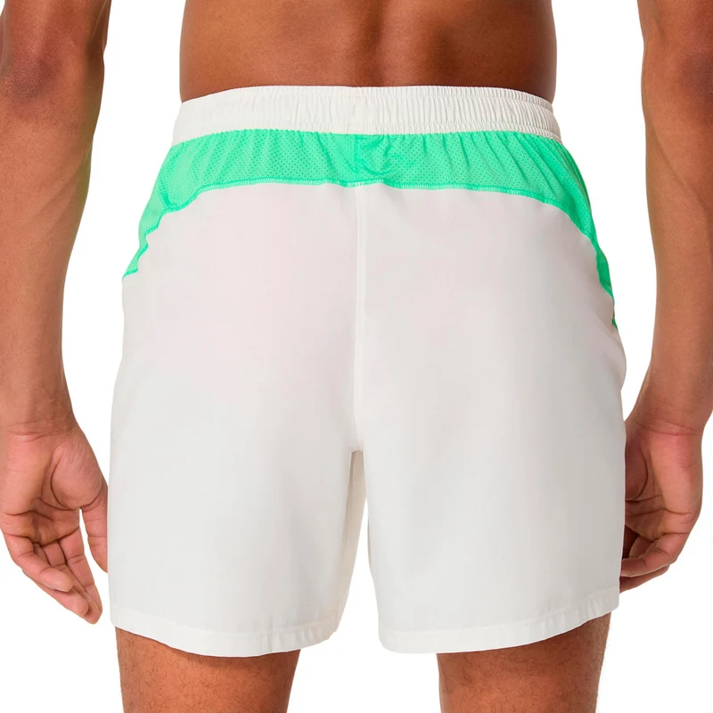 Court 7in Shorts Herren - creme, grün