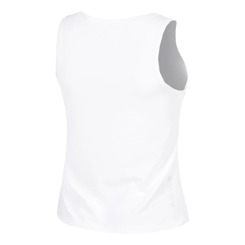 Bubble Tank-Top Damen - weiß