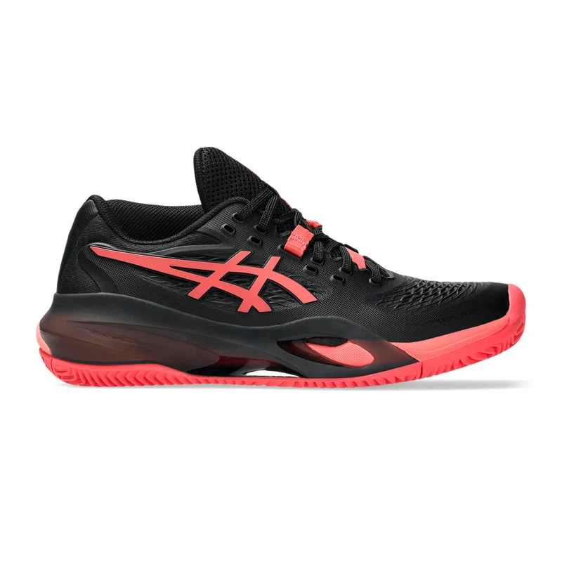 Gel-Resolution X Sandplatzschuh Damen - schwarz, neonpink