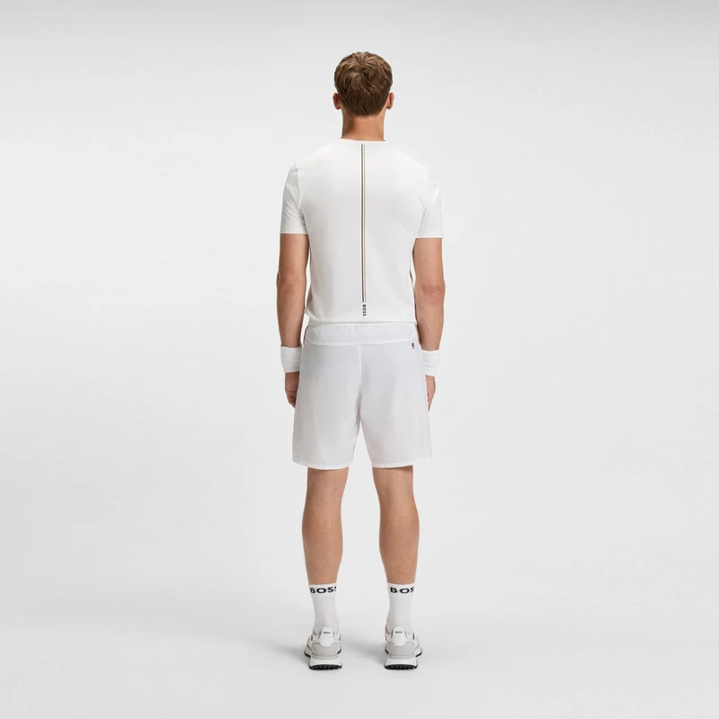 Match 9in Shorts Herren-Weiß
