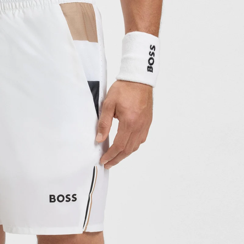 Match 9in Shorts Herren-Weiß