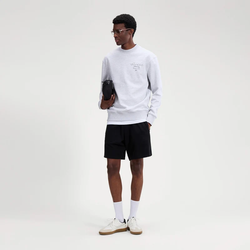 Scroll Sweatshirt Herren - hellgrau