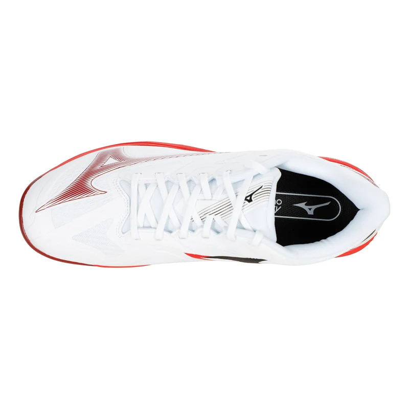 Wave Exceed Court Sandplatzschuh Herren - weiß, rot