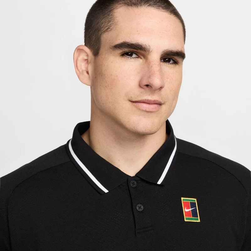 Heritage Polo Herren-Schwarz