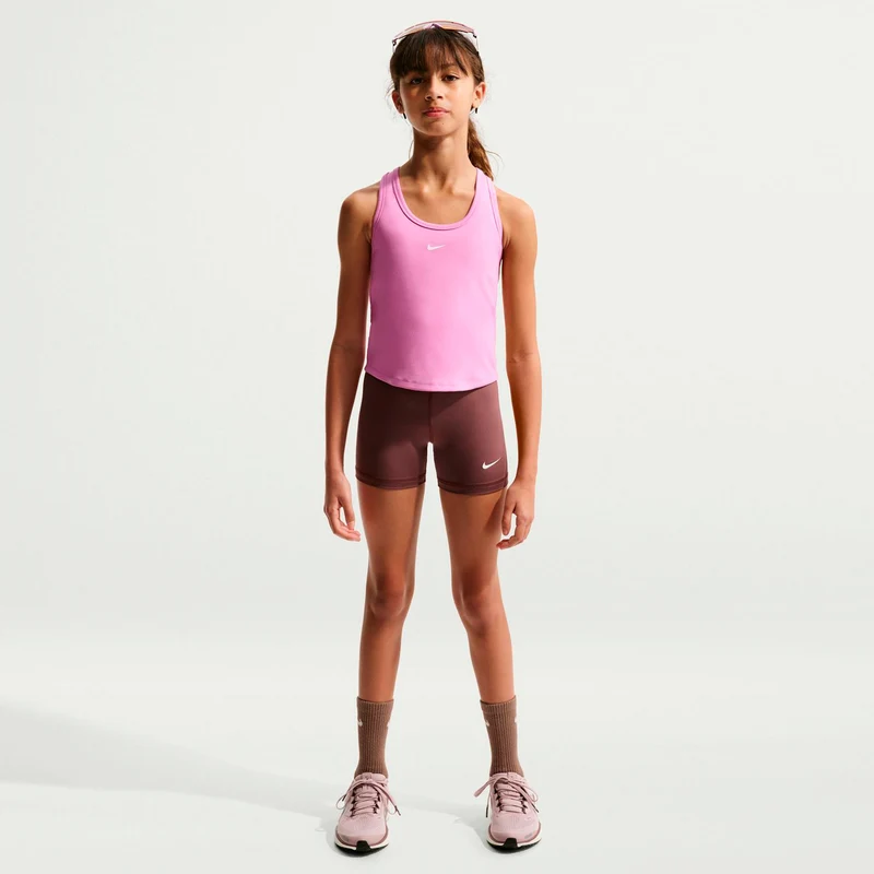 Dri-FIT One Tank-Top Kinder-flieder, weiß