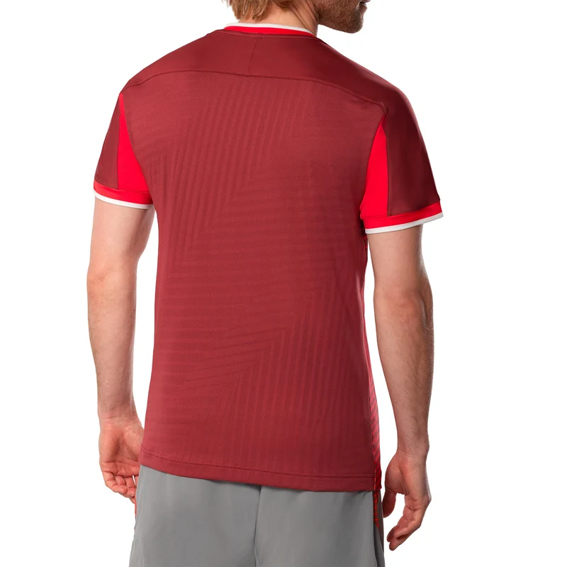 T-Shirt Herren-dunkelrot, rot