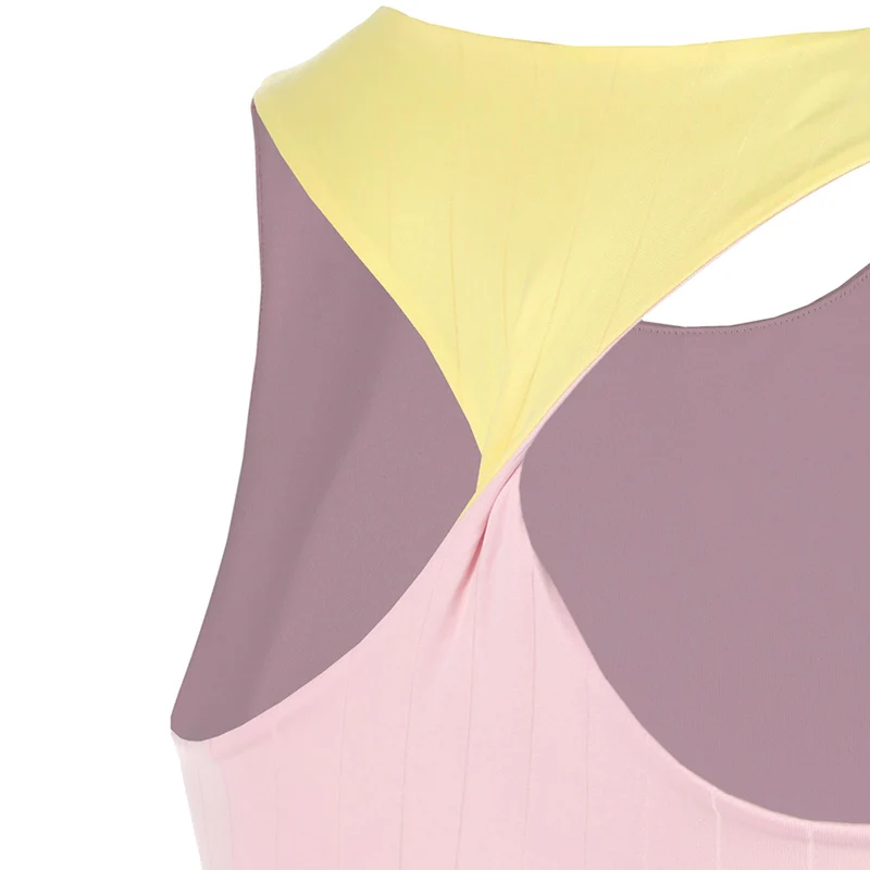 Ivette Tank-Top Damen-rosa, limette