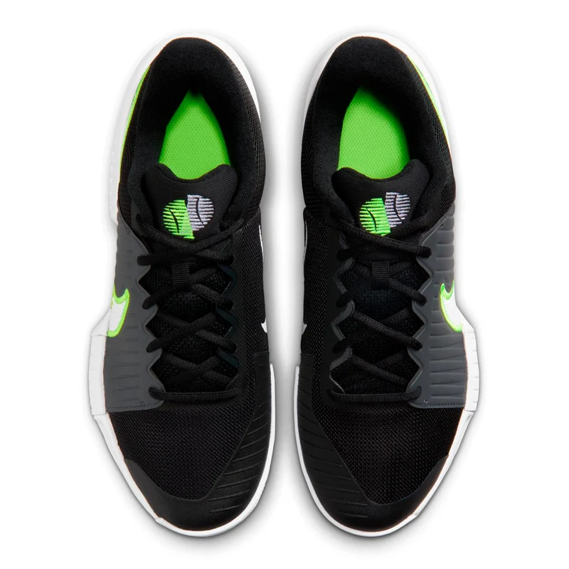 Zoom GP Challenge Pro Sandplatzschuh Herren - schwarz, weiß