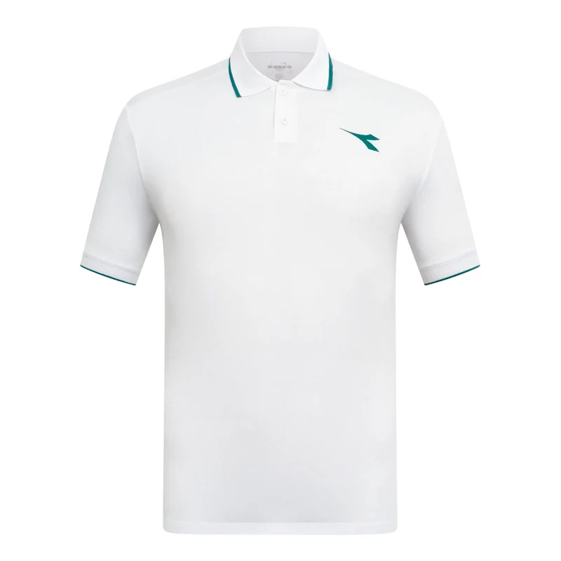 Match Polo Herren-weiß