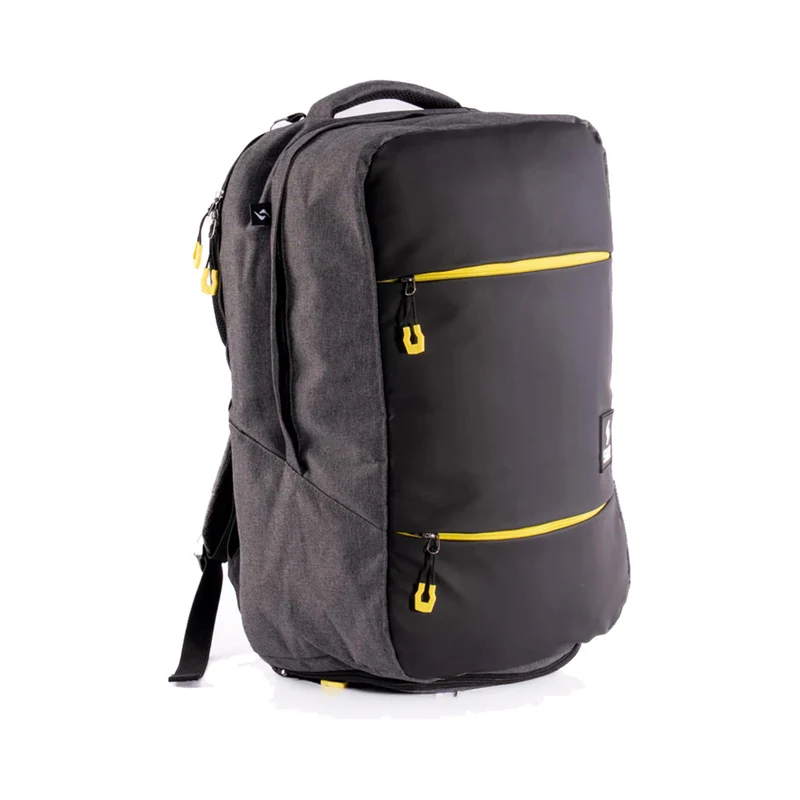 TRAIL Rucksack - schwarz, gelb