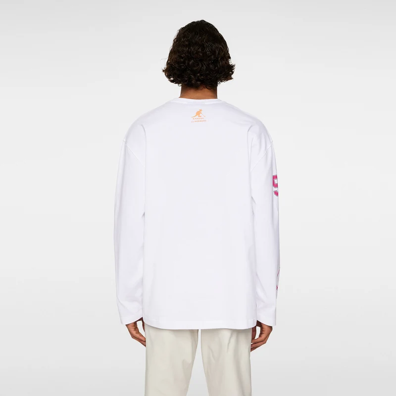 Kangol Davie Longsleeve Herren-Weiß