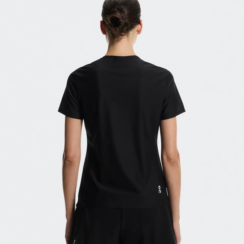 Court T-Shirt Damen - schwarz