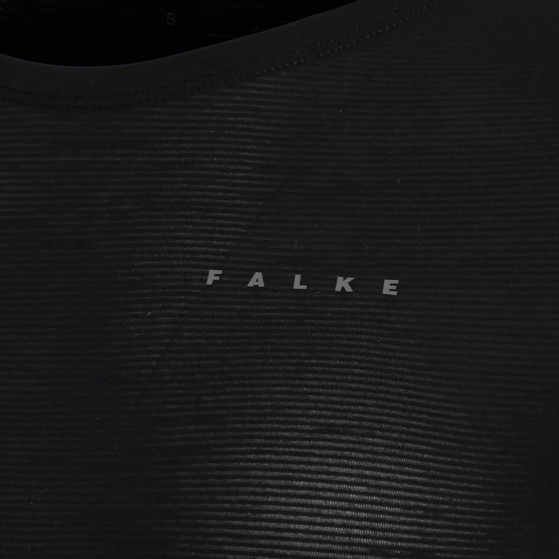 Regular Laufshirt Damen-Schwarz