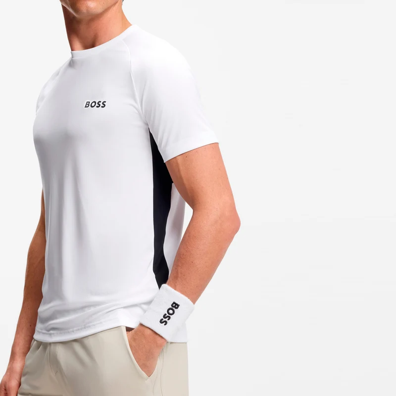 Spin T-Shirt Herren-weiß