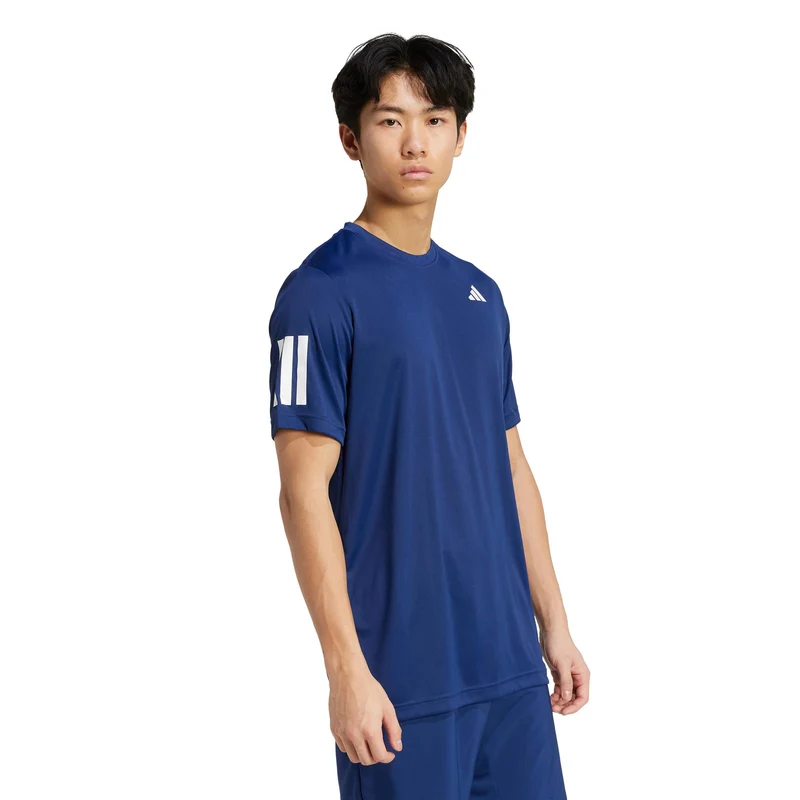Club 3Stripes T-Shirt Herren-dunkelblau