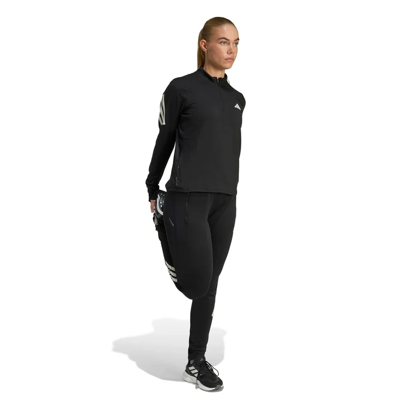 Adi365 Laufshirt Damen - schwarz