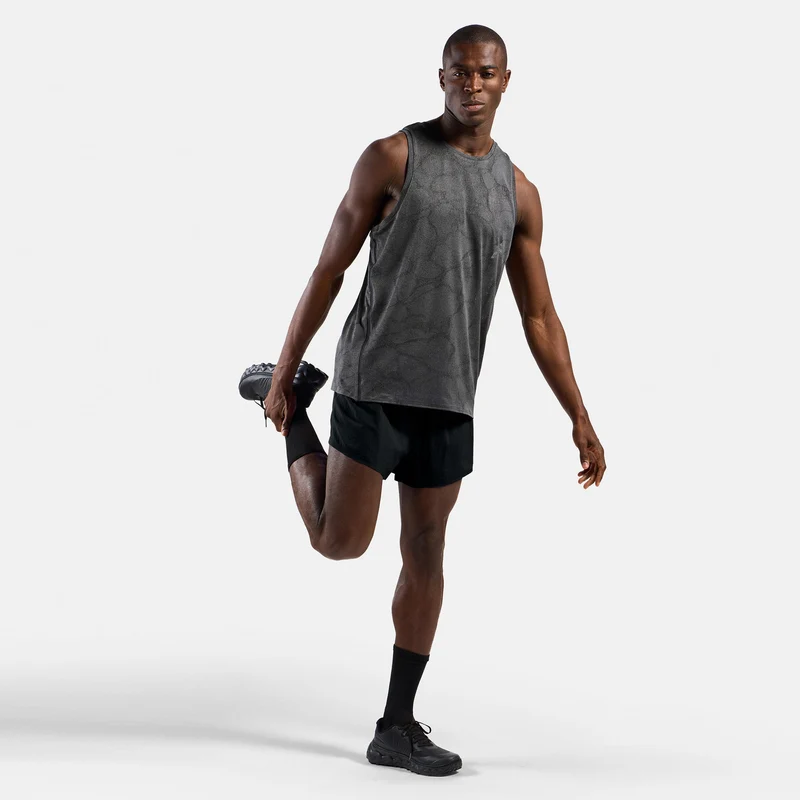 Zeroweight 3in Split Laufshorts Herren-schwarz
