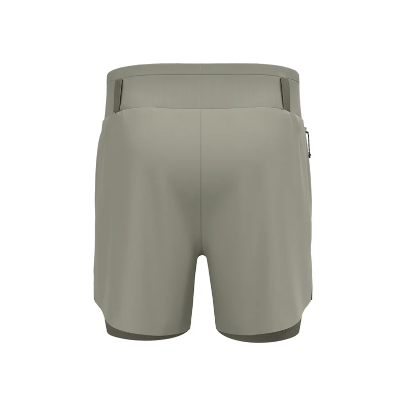 X-Alp Trail 6in 2in1 Laufshorts Herren-Grau
