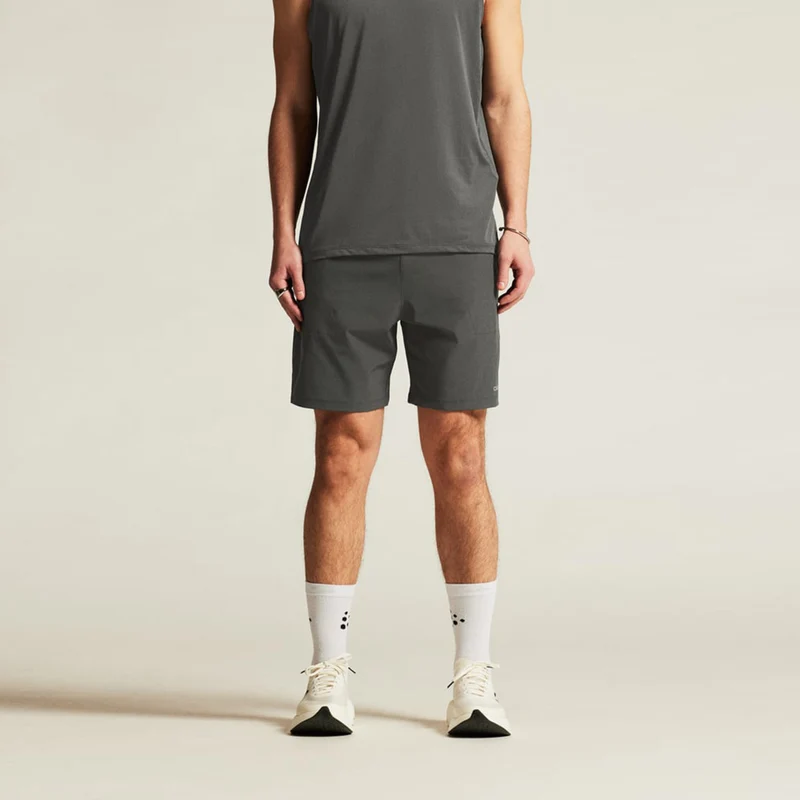 ADV Essence 2in1 Laufshorts Herren - grau