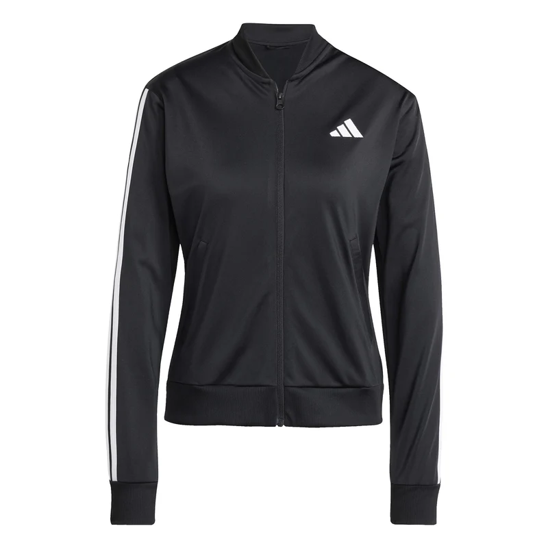 Essentials 3Stripes Dayready Trainingsanzug Damen - schwarz