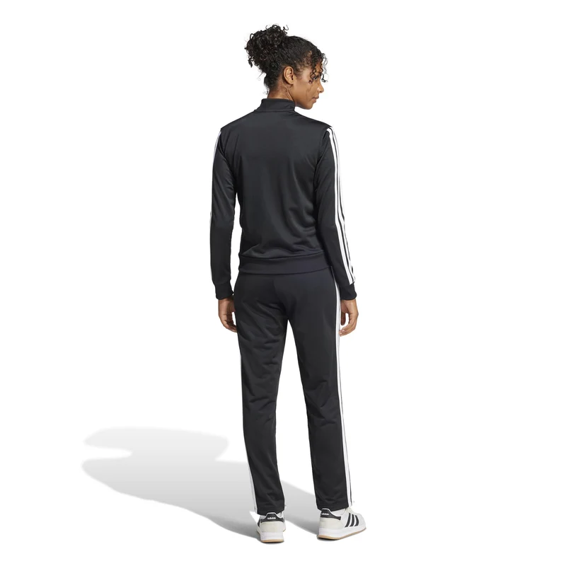 Essentials 3Stripes Dayready Trainingsanzug Damen - schwarz
