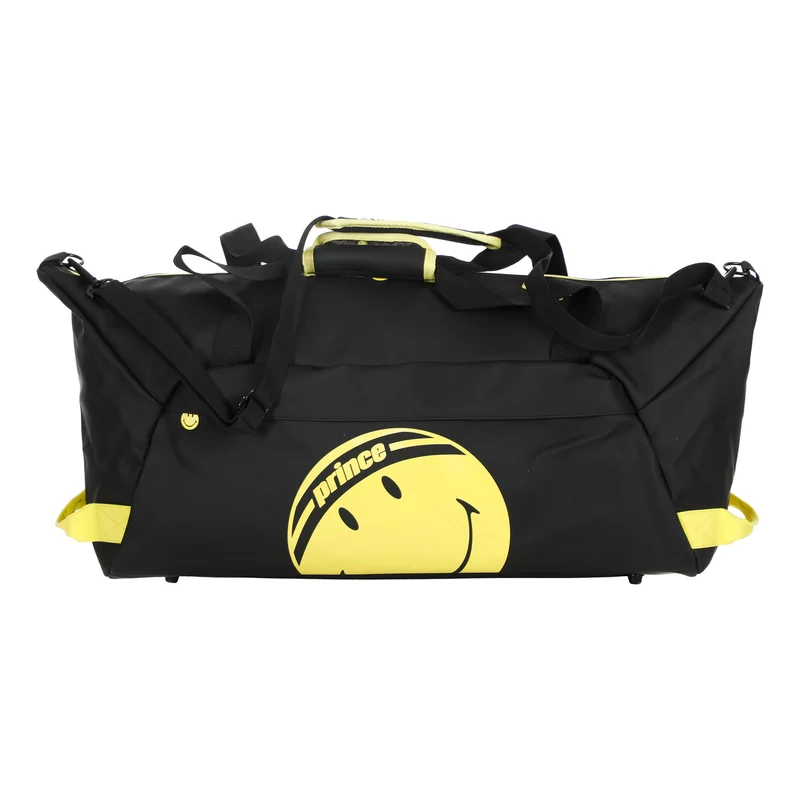 Smiley Sporttasche - schwarz