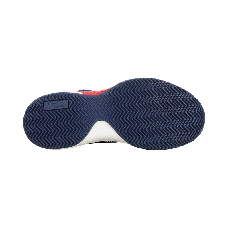 Match Velcro Clay Sandplatzschuh Kinder-Blau,Rot
