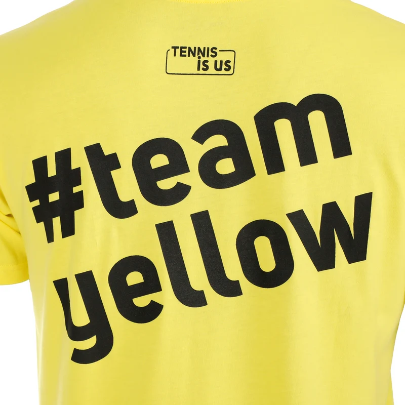 Team Yellow T-Shirt Herren-Gelb