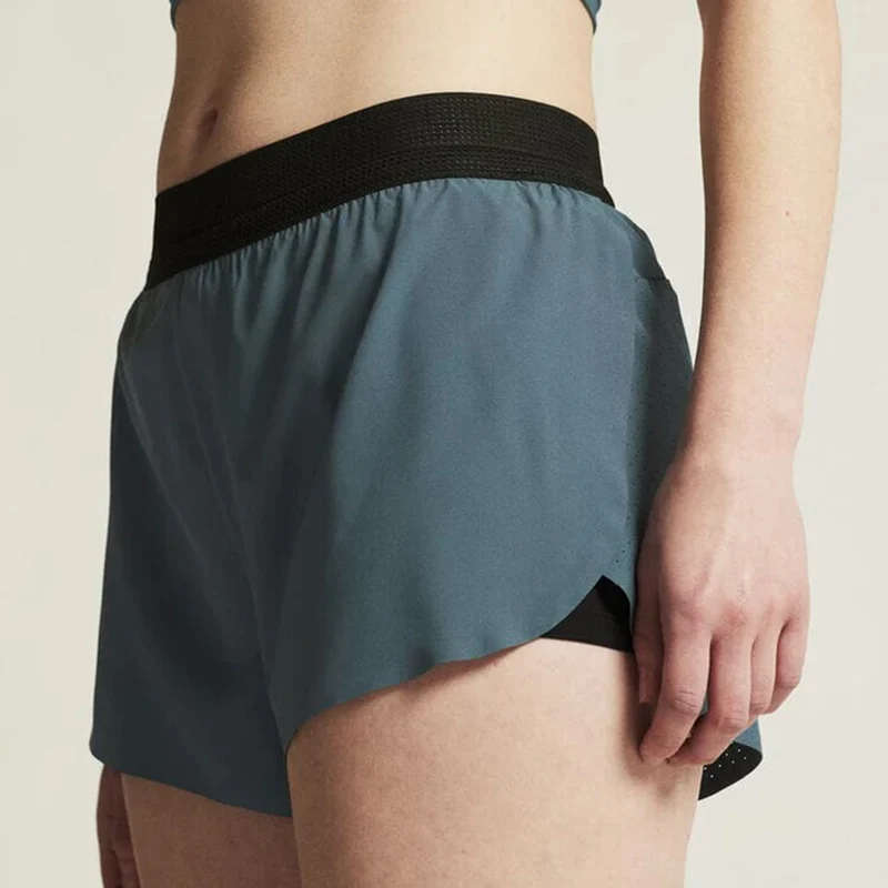 Pro Hypervent Split 2 Laufshorts Damen-Blau