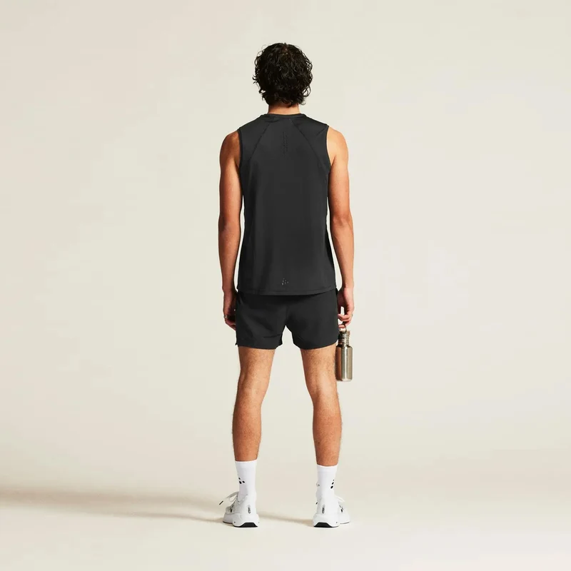 ADV Essence Laufshirt Herren - schwarz
